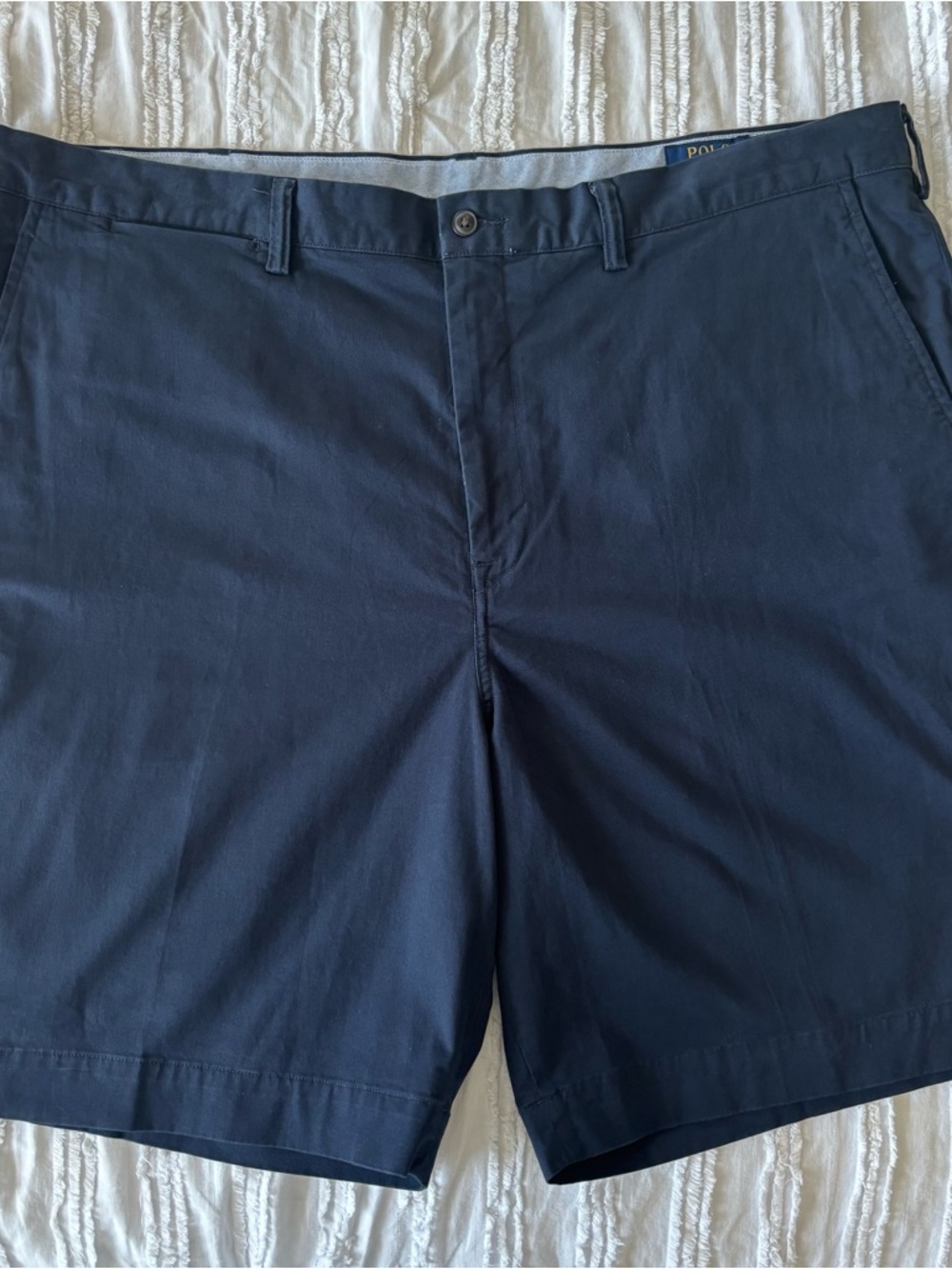 Polo Ralph Lauren Chino Shorts Size 42 | Classic Fit Stretch Navy
